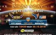 HOT: TinTheThao.com.vn tặng 20 vé xem play-off bóng rổ