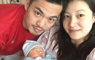 Huyền thoại cầu lông Lin Dan đón quý tử đầu lòng ở tuổi 33
