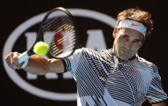 Federer chơi một trận tuyệt hay