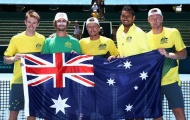 Tuyển Úc sớm giành vé tứ kết Davis Cup