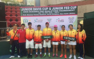 Tuyển Việt Nam xuất sắc vào bán kết giải trẻ Davis Cup