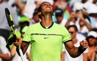 Thổi bay Fognini, Nadal lần thứ năm vào chung kết Miami