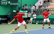 Quần vợt Việt Nam rớt hạng ở Davis Cup
