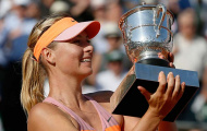 Sharapova kiên cường đáp trả sau khi bị từ chối ở Roland Garros