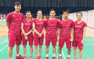 Vợ chồng Tiến Minh cùng thắng giòn giã ở Sudirman Cup