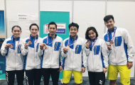 Tiến Minh và các đồng đội vô địch nhóm II Sudirman Cup