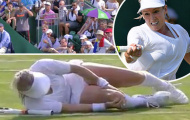 Tay vợt nữ phẫu thuật đầu gối sau chấn thương kinh hoàng ở Wimbledon