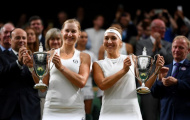 Người đẹp Vesnina vô địch đôi nữ ở Wimbledon