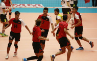 Tuyển bóng chuyền nam tranh hạng 9-16 ở sân chơi châu Á