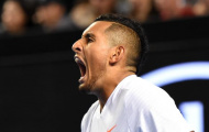 Kyrgios sa sút vì bị bồ xinh đá