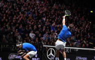 Quá sung, Nadal suýt khiến Federer chấn thương