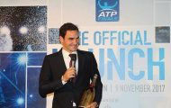 Federer 'siêu đẹp trai' dự tiệc mừng trước thềm ATP World Tour Finals