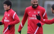 Video: Buổi tập của Thierry Henry cùng Arsenal