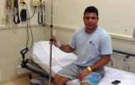 Ronaldo Luis Nazario de Lima phải nhập viện