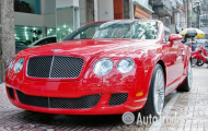 Bentley Continental GTC Speed màu đỏ tại Việt Nam