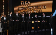 Chùm ảnh lễ trao giải Quả bóng vàng FIFA 2011