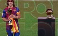 Barca 'khoe' Cúp thế giới các CLB và Quả bóng vàng