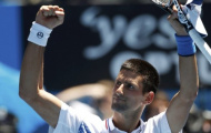 Australian Open 2012 (vòng 1): Djokovic thắng liền 17 game để tiến vào vòng hai