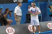 Video Australian Open 2012: Khoảnh khắc nóng giận của Nalbandian