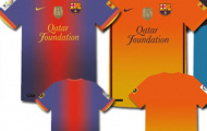 Lộ mẫu áo đấu mùa giải 2012/13 của Barcelona