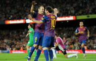 Iniesta sánh ngang Guardiola, Messi lập kỷ lục mới tại Nou Camp