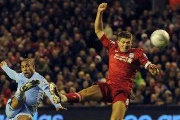 Video Carling Cup: Bellamy và Gerrard giúp Liverpool cầm hòa Man City