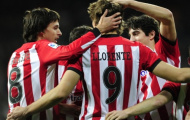 Vòng 20 Liga: Llorente lập hat-trick, Bilbao trở lại top 6
