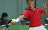 Nguyễn Hoàng Thiên giành quyền vào vòng ba giải quần vợt U-18 ITF New Zealand 2012.