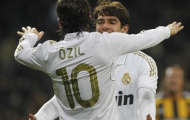 Real Madrid bất bại khi Kaka đá bên cạnh Oezil