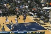 Video NBA: Pha úp rổ ngược của Paul George (Pacers)