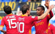Đá bù vòng 18: Catania chia điểm Roma
