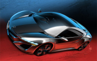 Honda NSX concept sẽ xuất hiện ở Geneva
