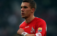 Tin vắn Bundesliga: Cologne “trói” Podolski bằng lương “khủng”