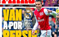 Van Persie: Mục tiêu số 1 của Real