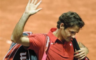 Davis Cup 2012: Federer vừa đánh đã thua