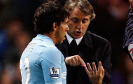 Man City, Mancini sẽ 'nhờ vả' Tevez?
