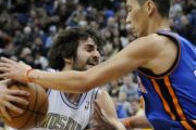 Video NBA: Cuộc đối đầu giữa Jeremy Lin (Knicks) và Ricky Rubio (Wolves) ngày 11/02/2012