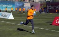 Barca: Ibrahim Afellay trở lại tập luyện