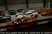 Video: Cận cảnh siêu xe McLaren MP4-12C cập bến Bắc Mỹ