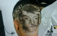 Video: Tác phẩm cạo tóc hình Messi của fan cuồng