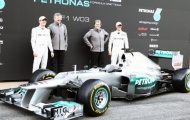 Mercedes chính thức ra mắt xe đua F1 mùa giải 2012
