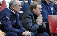Thua kinh hoàng trước Arsenal, Harry Redknapp đổ tội cho ...hàng thủ