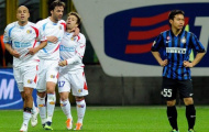 Forlan & Milito giúp Inter ngược dòng hòa Catania