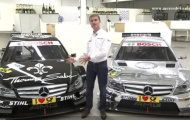 Cựu tay đua F1 giới thiệu 2012 DTM Mercedes AMG C-Coupe Racer