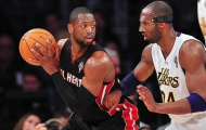 Tái ngộ Dwyane Wade, Kobe Bryant thi đấu xuất sắc giúp Lakers vượt qua Miami Heat
