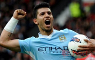 Tử chối Real, Aguero quyết giành danh hiệu với Man City