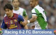 Video La Liga: Messi ghi bàn không ngơi nghỉ trong trận gặp Racing Santander