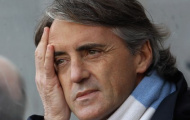 Mancini bình thản dù mất ngôi đầu vào tay M.U