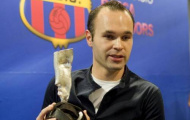 Iniesta - Cầu thủ 'fair-play' nhất Barca mùa giải 2010-2011