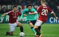 Barca-Milan: Cán cân chỉ hơi nghiêng về Barcelona